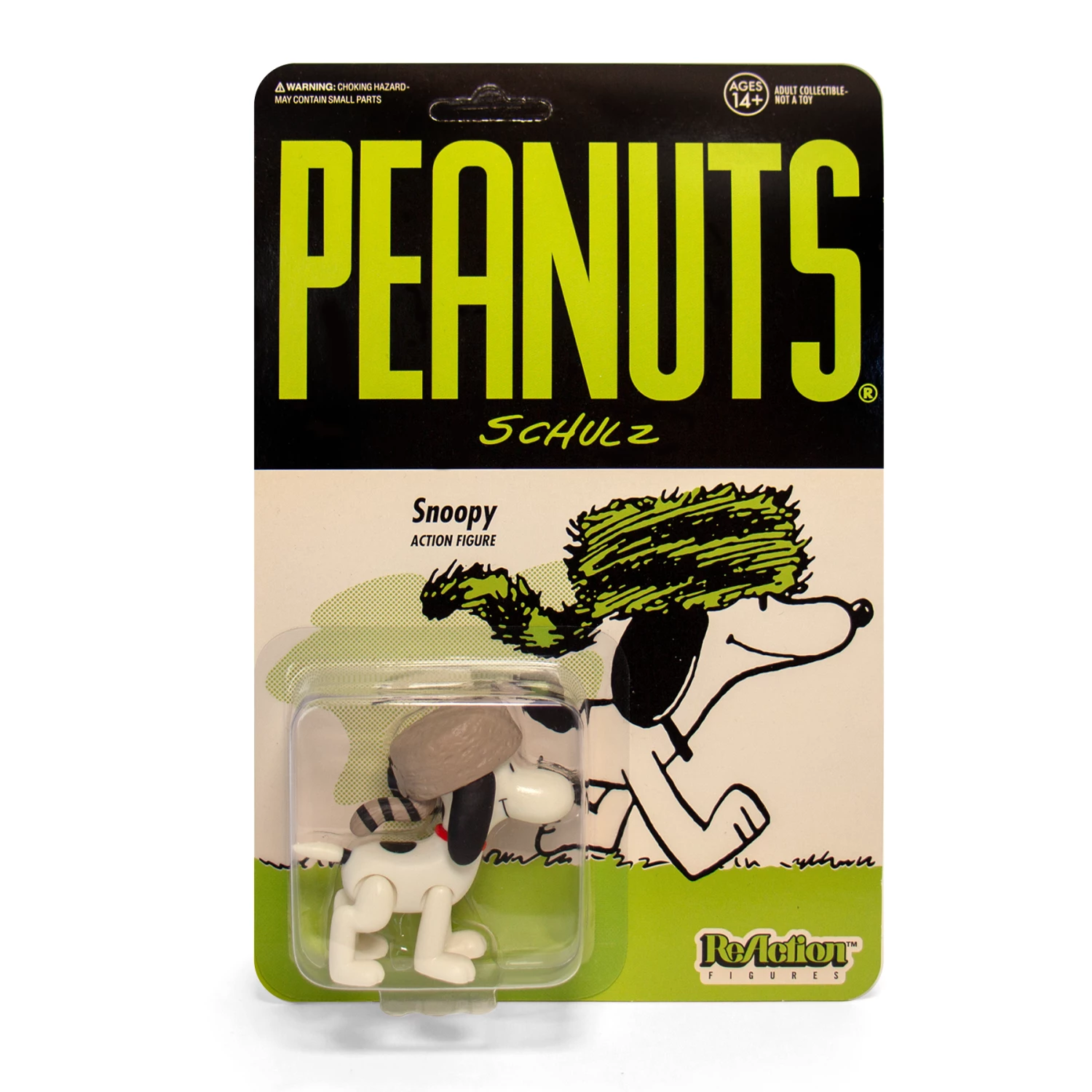 SUPER7 Peanuts ReAction Figure - Raccoon Hat Snoopy 3 SUPER7 Peanuts ReAction Figure - Raccoon Hat Snoopy