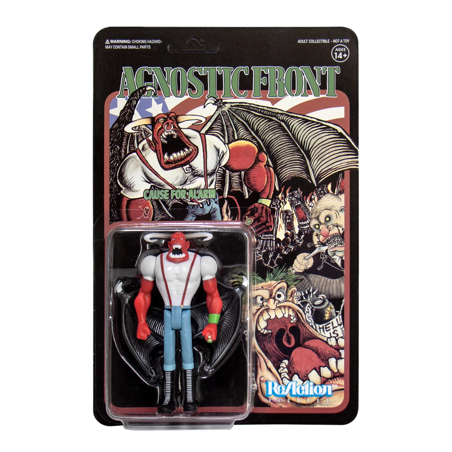 SUPER7 Agnostic Front ReAction Figure -Eliminator 3 SUPER7 Agnostic Front ReAction Figure -Eliminator