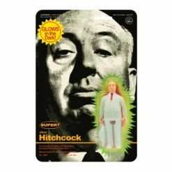 SUPER7 Alfred Hitchcock ReAction Figure - Monster Glow