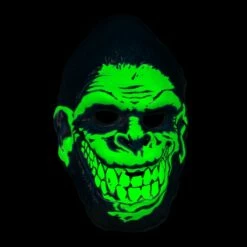 SUPER7 Gorilla Biscuits Mask - Gorilla (Glow) -SUPER7 SHOP AC GorillaBiscuits Mask Glow Glowing 2048