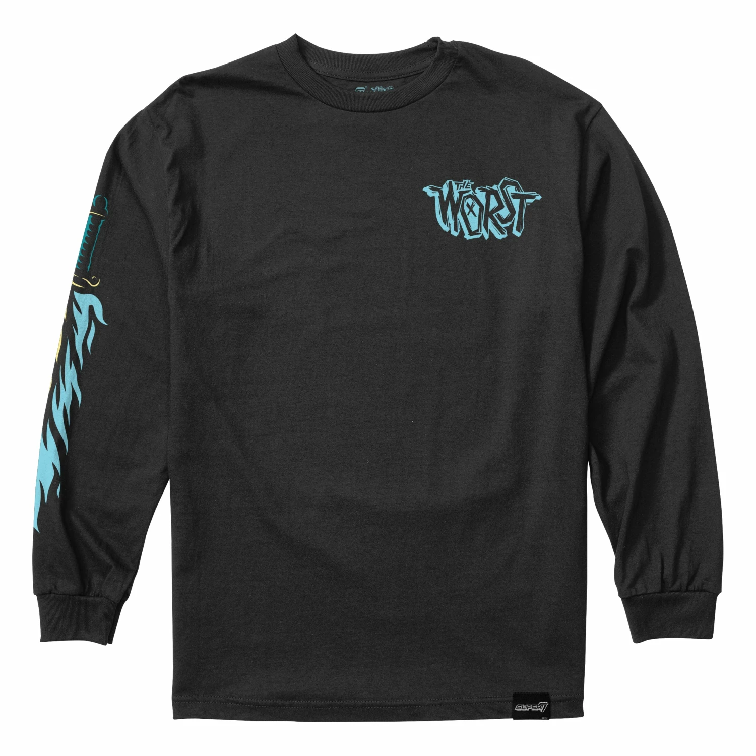 SUPER7 The Worst Captain Deadstar Long Sleeve T-shirt 5 SUPER7 The Worst Captain Deadstar Long Sleeve T-shirt - Image 3