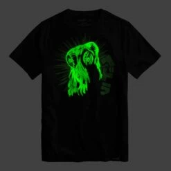 SUPER7 Toho Hedorah Glow Cardback Art T-shirt 7 SUPER7 Toho Hedorah Glow Cardback Art T-shirt -SUPER7 SHOP AC Toho Hedorah Tshirt cardback Glowing 2048