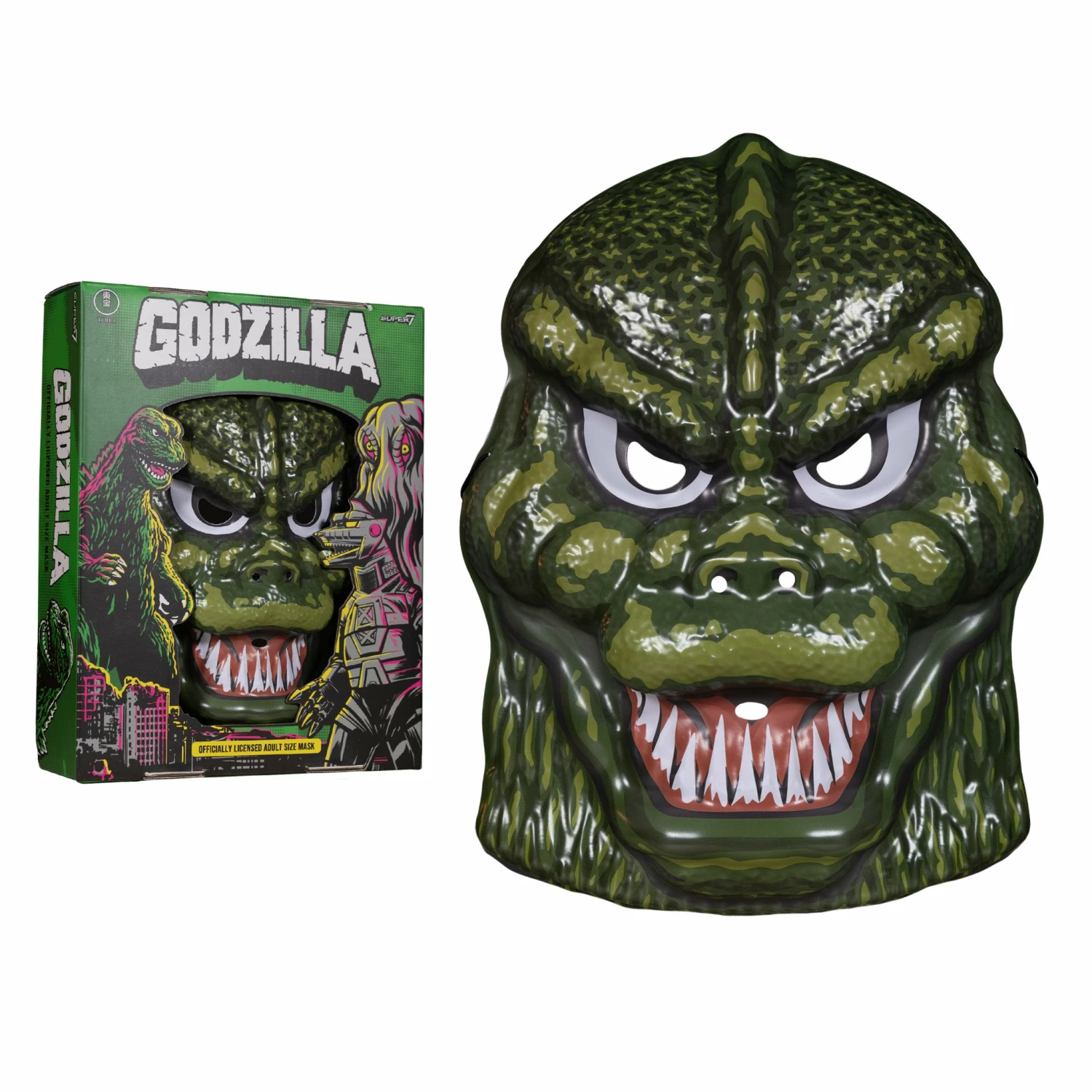 SUPER7 Toho Mask - Godzilla (Green) 3 SUPER7 Toho Mask - Godzilla (Green)