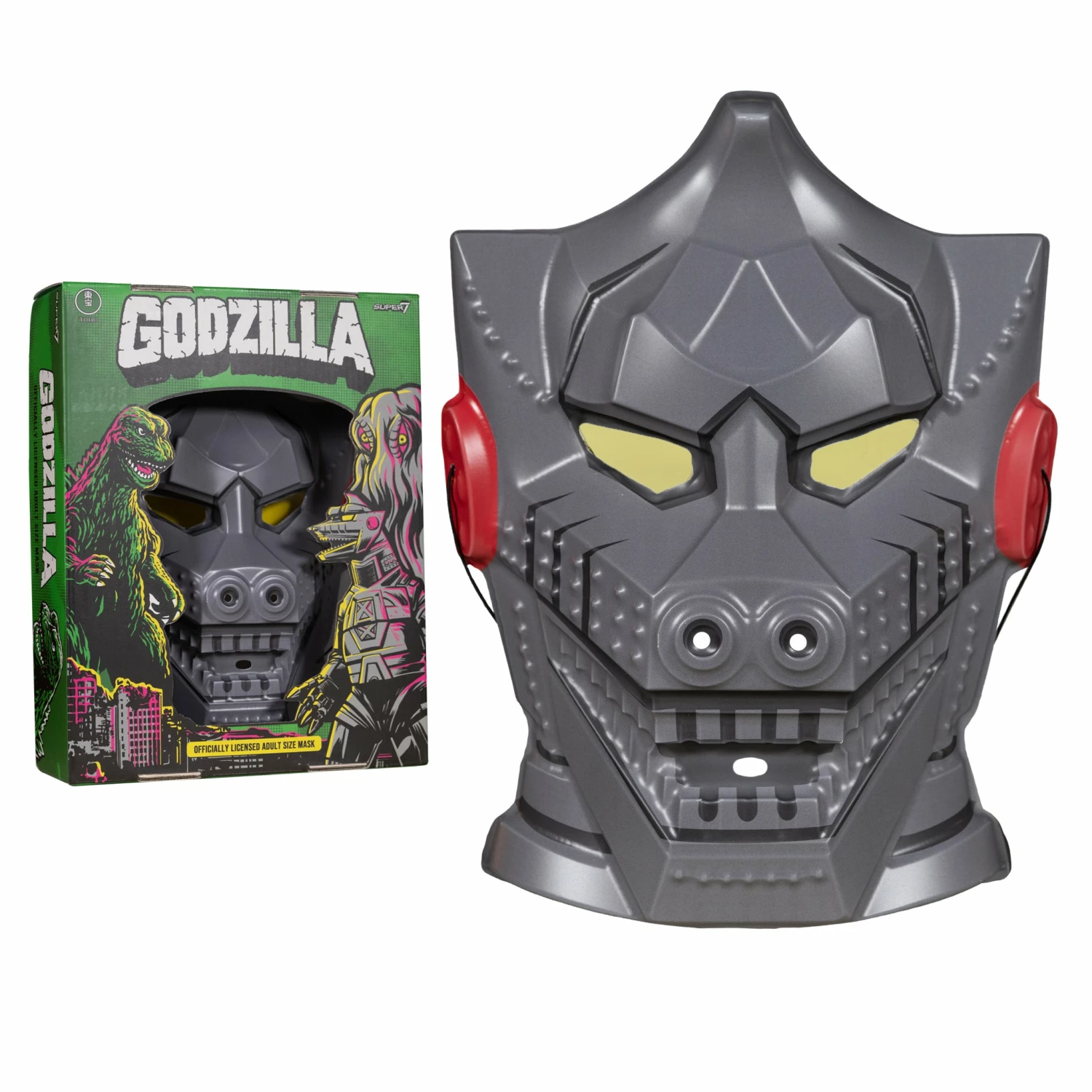SUPER7 Toho Masks - Mechagodzilla (Grey) 3 SUPER7 Toho Masks - Mechagodzilla (Grey)