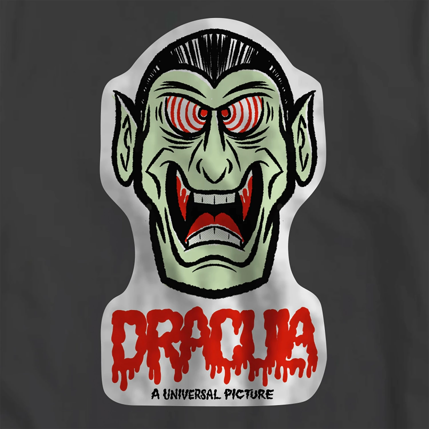 SUPER7 Universal Monsters T-Shirt - FreakyFaces Dracula 4 SUPER7 Universal Monsters T-Shirt - FreakyFaces Dracula - Image 2
