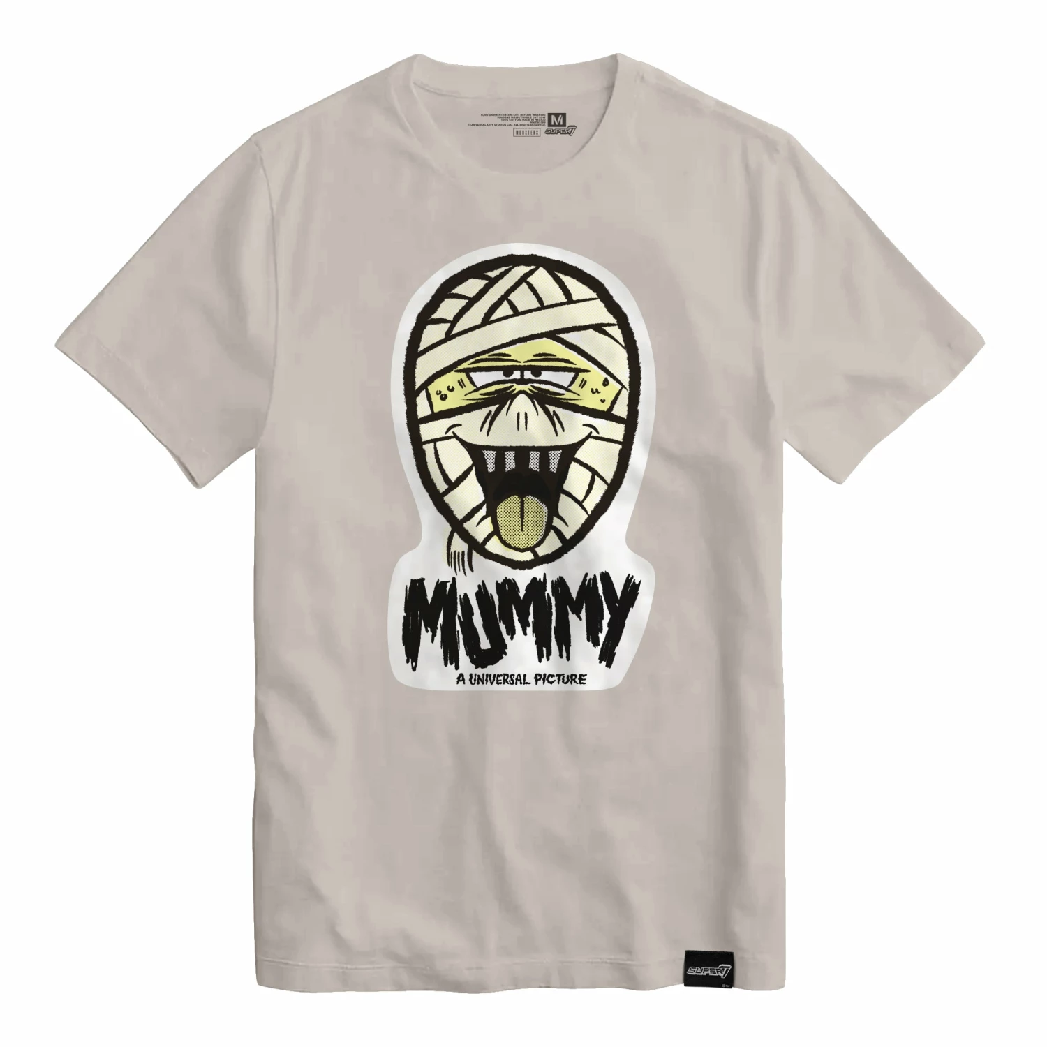 SUPER7 Universal Monsters T-Shirt - FreakyFaces The Mummy 3 SUPER7 Universal Monsters T-Shirt - FreakyFaces The Mummy