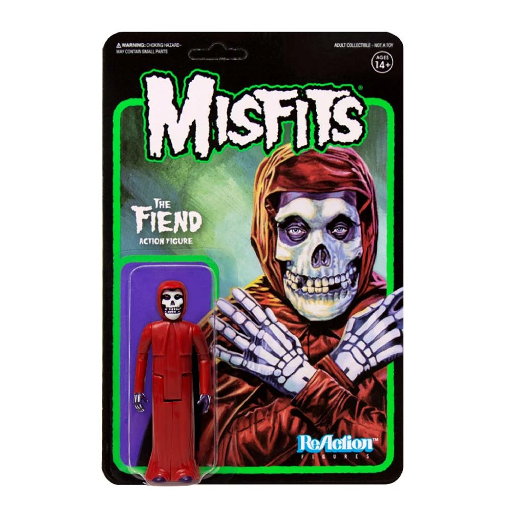 SUPER7 Misfits ReAction Figure - The Fiend (Crimson Red) 3 SUPER7 Misfits ReAction Figure - The Fiend (Crimson Red)