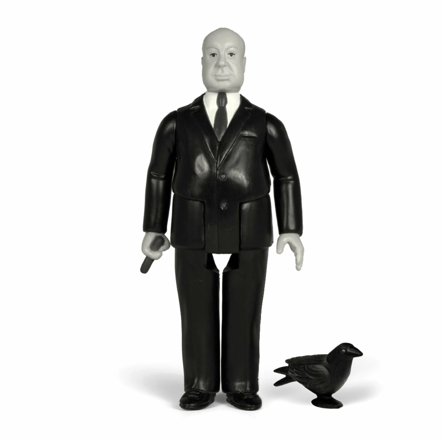 SUPER7 Alfred Hitchcock ReAction Figure - Grayscale 4 SUPER7 Alfred Hitchcock ReAction Figure - Grayscale - Image 2