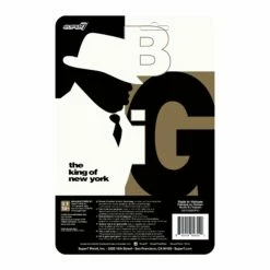 SUPER7 Notorious B.I.G. ReAction Wave 3 - Biggie In Suit 7 SUPER7 Notorious B.I.G. ReAction Wave 3 - Biggie In Suit -SUPER7 SHOP RE BIGGIE W3 WhiteSuit Back of CARD 2048 comp