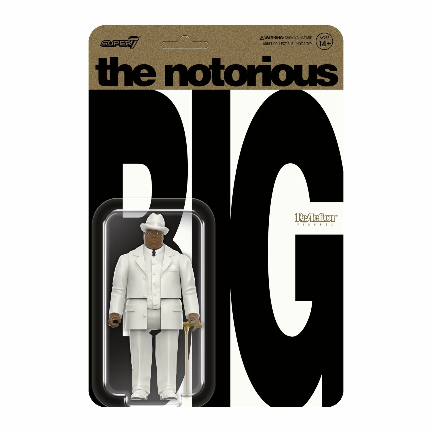 SUPER7 Notorious B.I.G. ReAction Wave 3 - Biggie In Suit 3 SUPER7 Notorious B.I.G. ReAction Wave 3 - Biggie In Suit