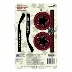 SUPER7 Bootsy Collins ReAction Figure - Bootsy Collins (Red And White) 9 SUPER7 Bootsy Collins ReAction Figure - Bootsy Collins (Red And White) -SUPER7 SHOP RE BTSY W1 BackofCard 2048