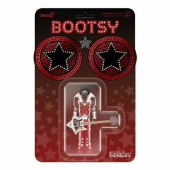 SUPER7 Bootsy Collins ReAction Figure - Bootsy Collins (Red And White)