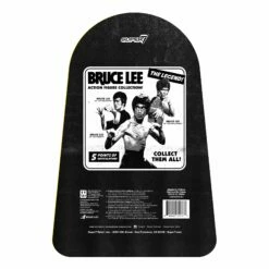 SUPER7 Bruce Lee ReAction Wave 1 - Bruce Lee Dragon Flex -SUPER7 SHOP RE BruceLee W1 BruceLee Dragonflex BackofCard 2048