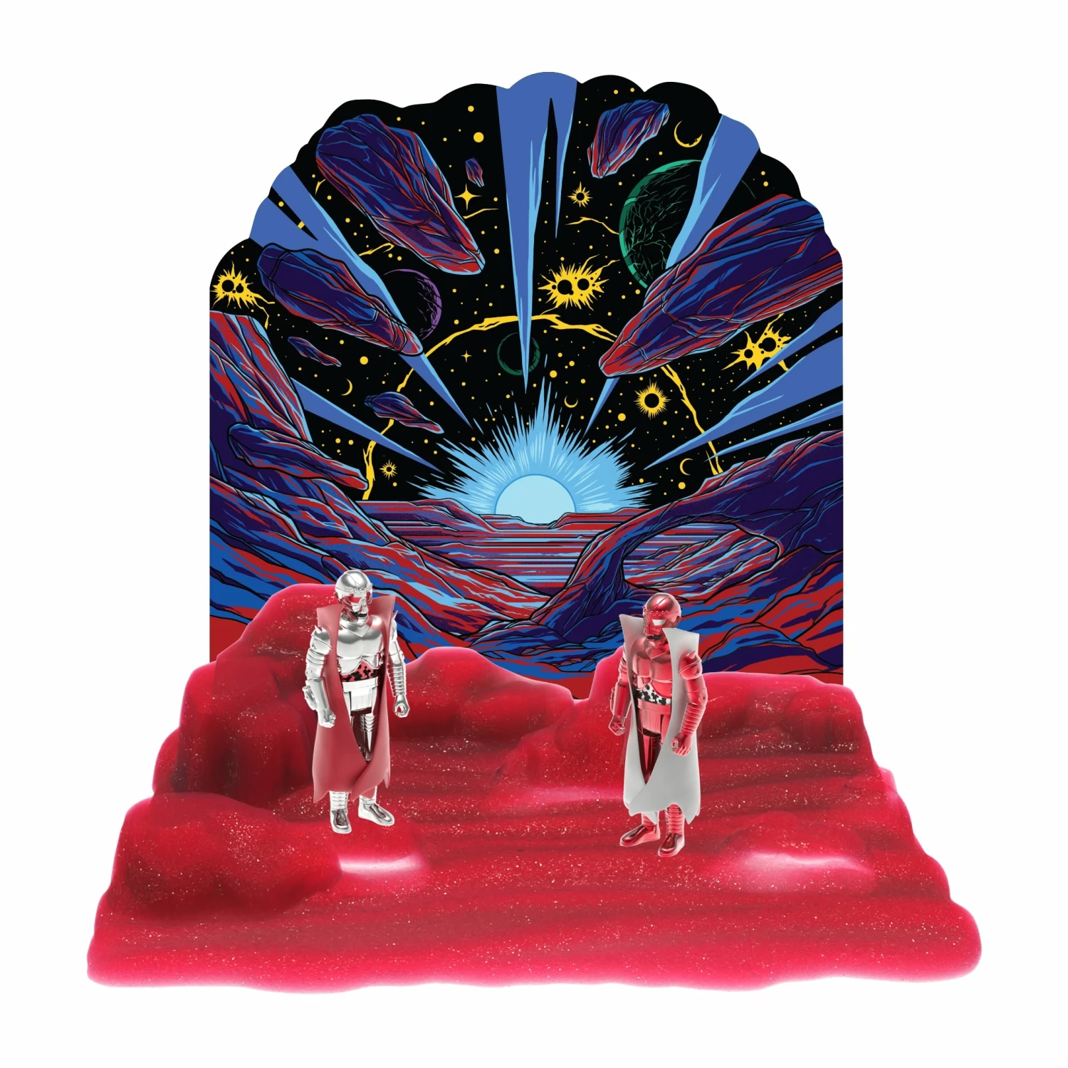 SUPER7 Czarface ReAction Figures - Battle Mode Double-Sided Playset 5 SUPER7 Czarface ReAction Figures - Battle Mode Double-Sided Playset - Image 3