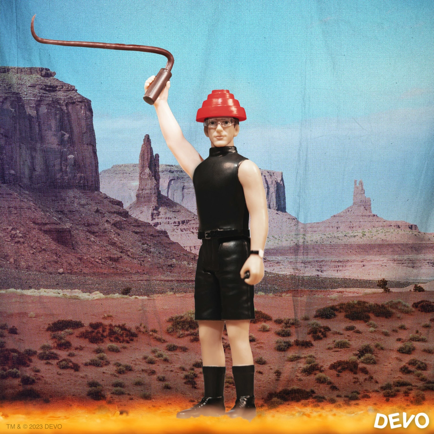 SUPER7 Devo ReAction Figure Wave 1 -Whip It Mark Mothersbaugh 4 SUPER7 Devo ReAction Figure Wave 1 -Whip It Mark Mothersbaugh - Image 2