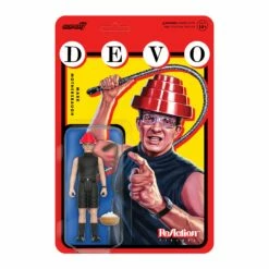 SUPER7 Devo ReAction Figure Wave 1 -Whip It Mark Mothersbaugh