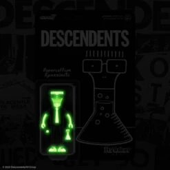 SUPER7 Descendents ReAction Figure - Milo (Hypercaffium Spazzinate) -SUPER7 SHOP RE Descendents W5 MILO HypercaffiumSpazzinate Card Graphic Glow 2048