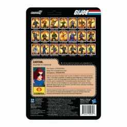 SUPER7 G.I. Joe ReAction Wave 4 - Zartan 7 SUPER7 G.I. Joe ReAction Wave 4 - Zartan -SUPER7 SHOP RE G.I.Joe W4 Zartan BackofCard 2048