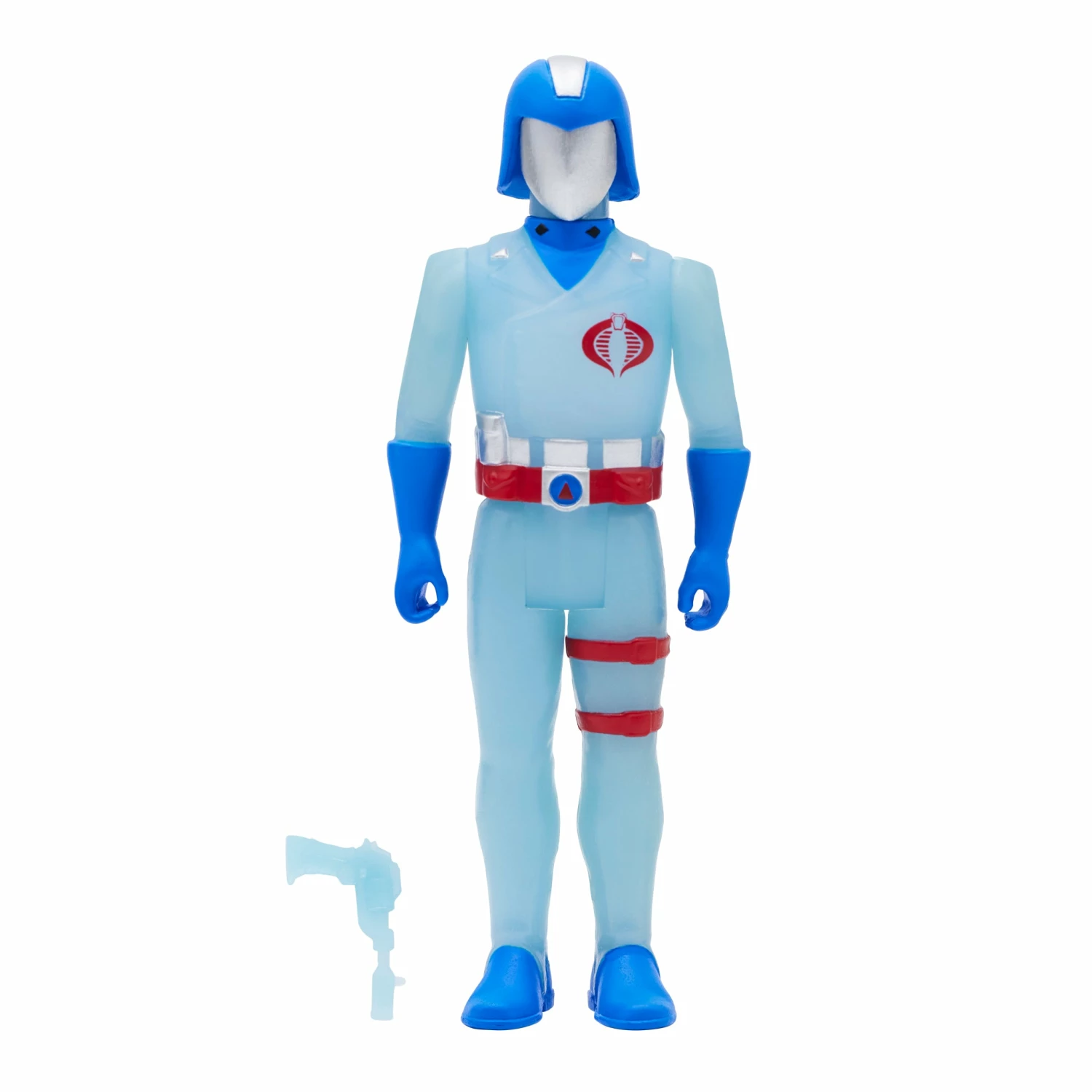 SUPER7 G.I. Joe ReAction Figures Wave 1b - Cobra Commander (Glow Patrol) 4 SUPER7 G.I. Joe ReAction Figures Wave 1b - Cobra Commander (Glow Patrol) - Image 2