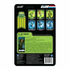 SUPER7 G.I. Joe ReAction Figures Wave 1b - Greenshirt (Glow Patrol) 9 SUPER7 G.I. Joe ReAction Figures Wave 1b - Greenshirt (Glow Patrol) -SUPER7 SHOP RE GIJoe W1b GlowPatrol Greenshirt backofcard 2048
