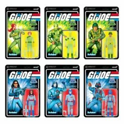 SUPER7 G.I. Joe ReAction - Glow Patrol Set