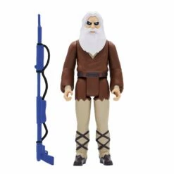 SUPER7 G.I. Joe ReAction Figures - Arctic Rescue Vehicle (Snake Eyes & Blind Woodsman) -SUPER7 SHOP RE GIJoe W1c ArcticRescueVehicle BlindHermit 2048