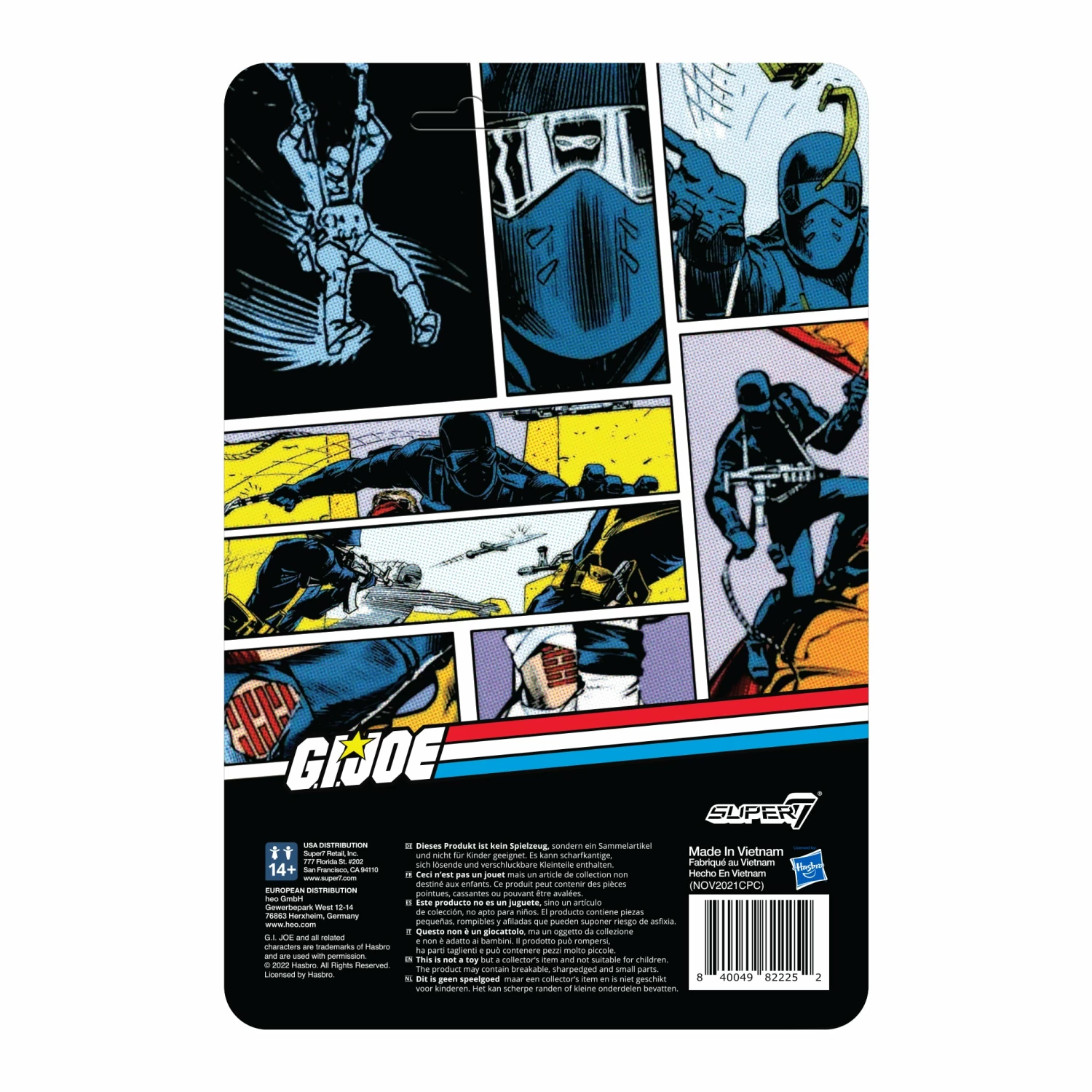 SUPER7 G.I. Joe ReAction Wave 2 - Snake Eyes (Comic V.2) 6 SUPER7 G.I. Joe ReAction Wave 2 - Snake Eyes (Comic V.2) - Image 4