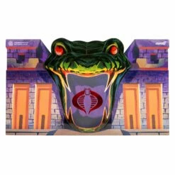 SUPER7 G.I. Joe ReAction Figures Wave 4b - Snakelings Box Set [SDCC 2022] -SUPER7 SHOP RE GIJoe W4b SnakelingsBoxSet Box BackofBox 2048