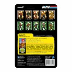 SUPER7 G.I. Joe ReAction Figures Wave 6 - Tiger Force Scarlett 7 SUPER7 G.I. Joe ReAction Figures Wave 6 - Tiger Force Scarlett -SUPER7 SHOP RE GIJoe W6 Tigerforce Scarlett Back of Card 2048