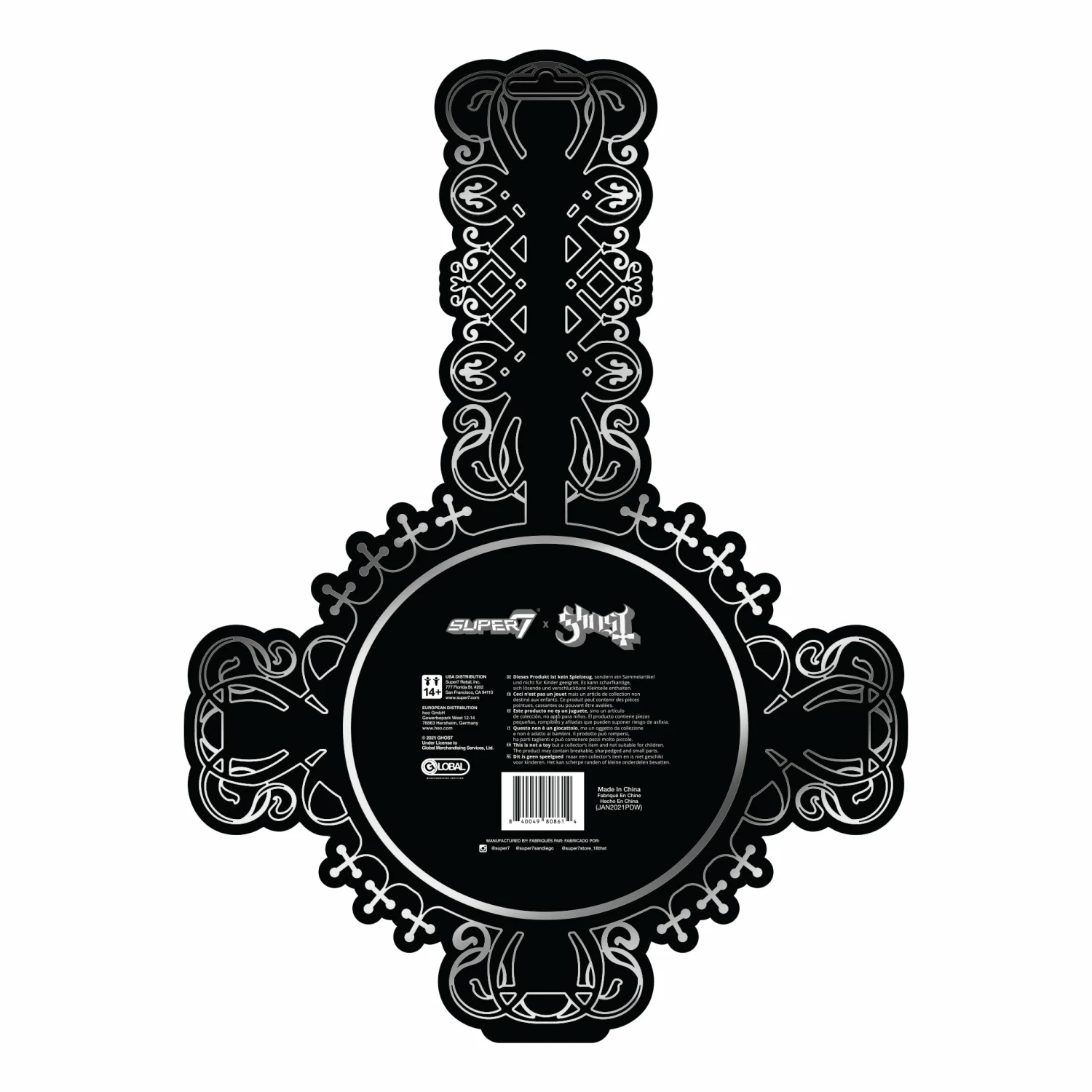 SUPER7 Ghost ReAction Figure - Papa Emeritus II (Live Guise) 5 SUPER7 Ghost ReAction Figure - Papa Emeritus II (Live Guise) - Image 3