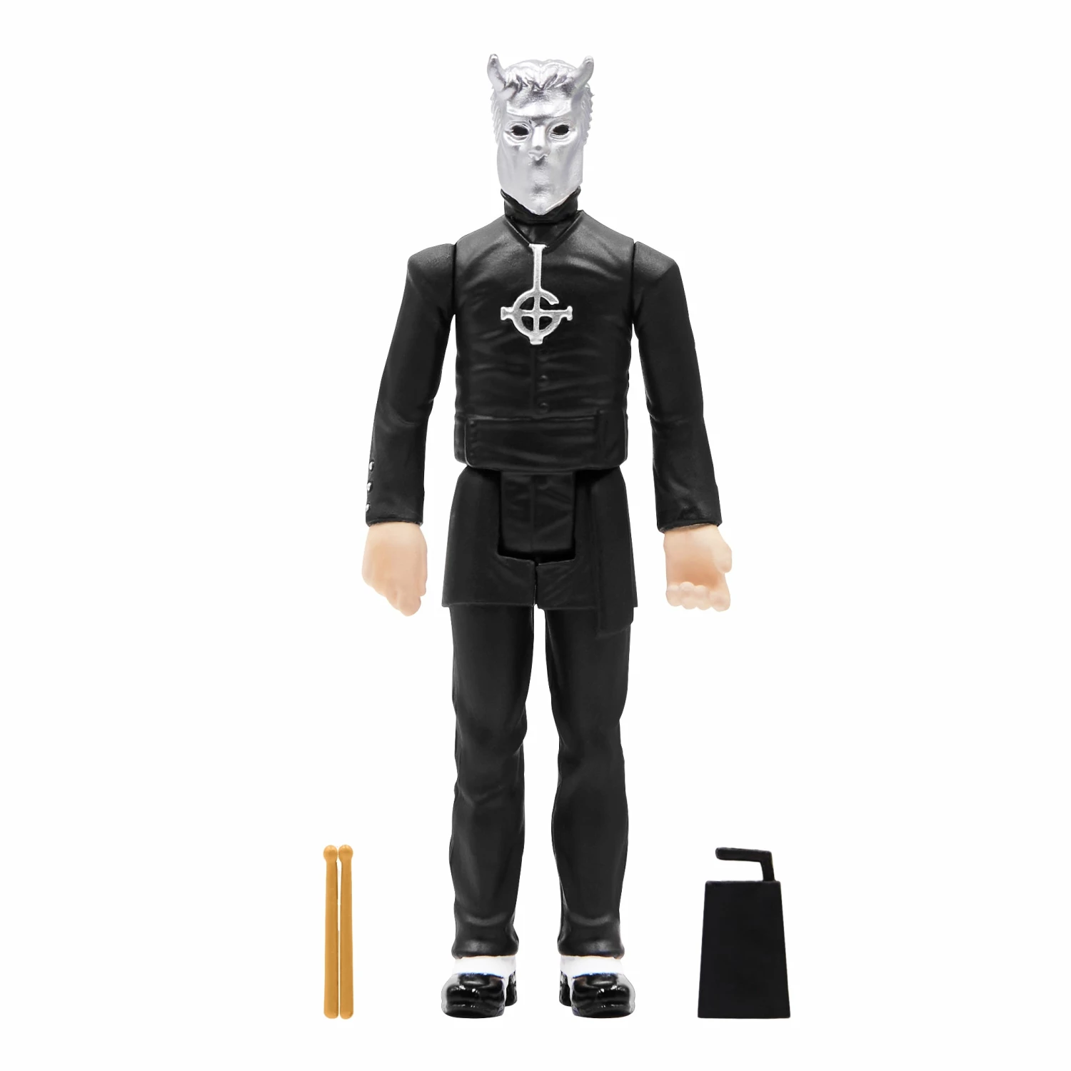 SUPER7 Ghost ReAction Figure Wave 2 - Meliora Nameless Ghoul (Cowbell & Drumsticks) 4 SUPER7 Ghost ReAction Figure Wave 2 - Meliora Nameless Ghoul (Cowbell & Drumsticks) - Image 2