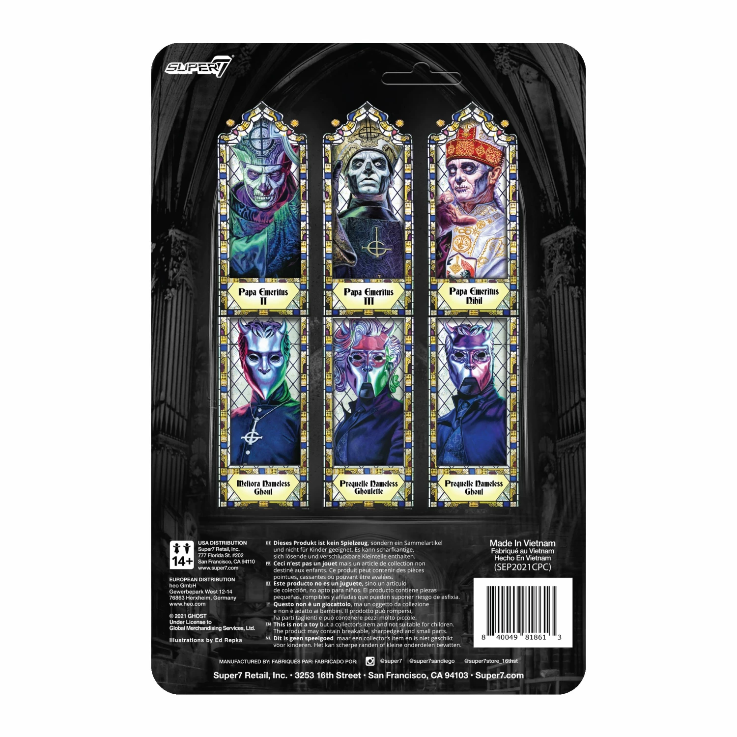 SUPER7 Ghost ReAction Figure Wave 2 - Meliora Nameless Ghoul (Cowbell & Drumsticks) 5 SUPER7 Ghost ReAction Figure Wave 2 - Meliora Nameless Ghoul (Cowbell & Drumsticks) - Image 3