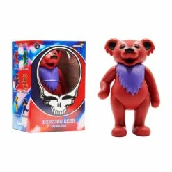 SUPER7 Grateful Dead Reaction Figure - Dancing Bear (Stealie Red) 8 SUPER7 Grateful Dead Reaction Figure - Dancing Bear (Stealie Red) -SUPER7 SHOP RE GratefulDead W2 DancingBears RED PACKAGE 2048
