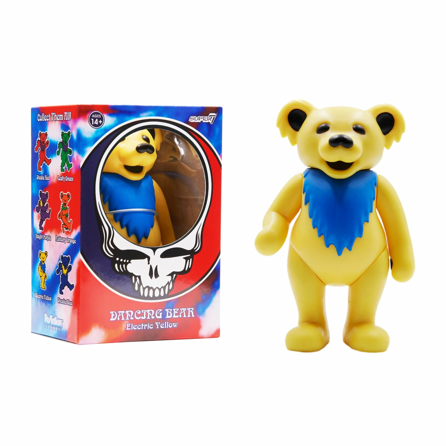 SUPER7 Grateful Dead Reaction Figure - Dancing Bears Box Flat (6 Figures) 11 SUPER7 Grateful Dead Reaction Figure - Dancing Bears Box Flat (6 Figures) - Image 9
