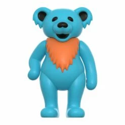 SUPER7 Grateful Dead ReAction Figure - Dancing Bear Glow (Stealie Blue) -SUPER7 SHOP RE GratefulDead W3 DancingBears Glow Blue 2048crop