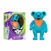 SUPER7 Grateful Dead ReAction Figure - Dancing Bear Glow (Stealie Blue)
