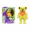SUPER7 Grateful Dead ReAction Figure - Dancing Bear Glow (Electric Yellow) -SUPER7 SHOP RE GratefulDead W3 DancingBears Glow Yellow Box 2048crop