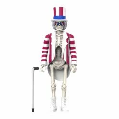 SUPER7 Grateful Dead ReAction Figure Wave 3 - Uncle Sam Skeleton -SUPER7 SHOP RE GratefulDead W3 UncleSamSkeleton 2048