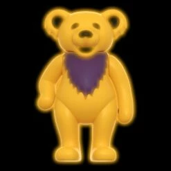 SUPER7 Grateful Dead ReAction Figure - Dancing Bear Glow (Ashbury Orange) -SUPER7 SHOP RE GratefuleDead W3 DancingBears Glow Orange Glow 2048 99cac3ba 07b4 4ac8 83f5 4d3f2a23ab91