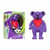 SUPER7 Grateful Dead ReAction Figure - Dancing Bear Glow (Haight Purple) -SUPER7 SHOP RE GratefuleDead W3 DancingBears Glow Purple Box 2048