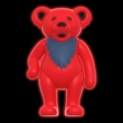 SUPER7 Grateful Dead ReAction Figure - Dancing Bear Glow (Stealie Red) 10 SUPER7 Grateful Dead ReAction Figure - Dancing Bear Glow (Stealie Red) -SUPER7 SHOP RE GratefuleDead W3 DancingBears Glow Red Glow 2048