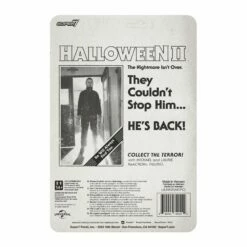 SUPER7 Halloween II ReAction Figure - Michael Myers -SUPER7 SHOP RE Halloween2 W1 Laurie BackCard