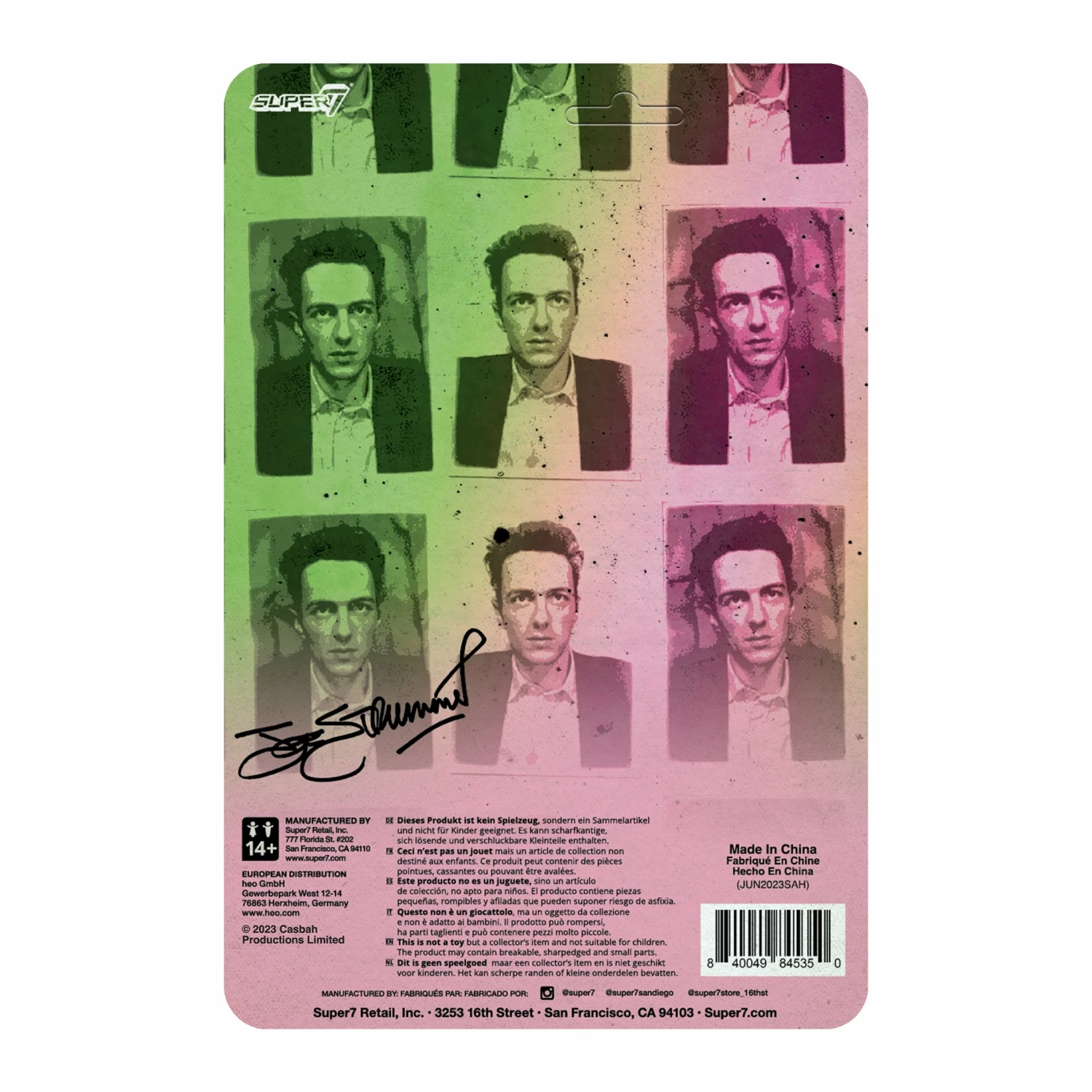 SUPER7 Joe Strummer ReAction - Joe Strummer (London Calling) 6 SUPER7 Joe Strummer ReAction - Joe Strummer (London Calling) - Image 4