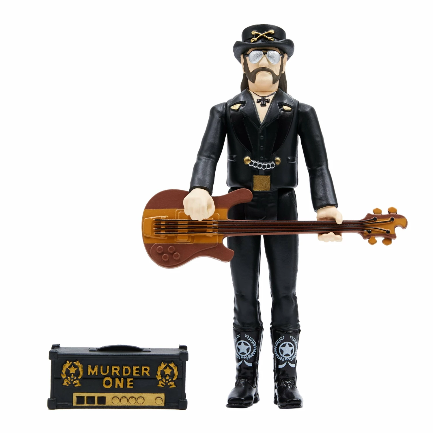 SUPER7 Motorhead ReAction Figure - Lemmy (Modern Cowboy) 4 SUPER7 Motorhead ReAction Figure - Lemmy (Modern Cowboy) - Image 2