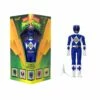 SUPER7 Mighty Morphin Power Rangers ReAction SDCC 2023 - Blue Ranger [Triangle Box] [SDCC 2023] -SUPER7 SHOP RE MMPR Blue Ranger Box and Figure comp