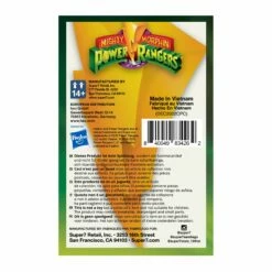 SUPER7 Mighty Morphin Power Rangers ReAction SDCC 2023 - Yellow Ranger [Triangle Box] [SDCC 2023] -SUPER7 SHOP RE MMPR Yellow Ranger BackofBox comp