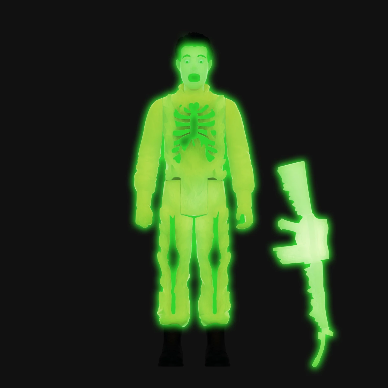 SUPER7 Mars Attacks ReAction Wave 2 - Burning Flesh (Glow) 4 SUPER7 Mars Attacks ReAction Wave 2 - Burning Flesh (Glow) - Image 2