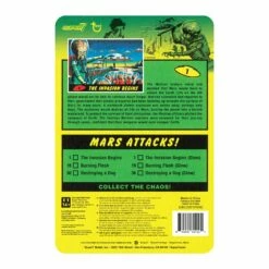 SUPER7 Mars Attacks ReAction Wave 2 - The Invasion Begins (Glow) -SUPER7 SHOP RE MarsAttacks W2 Glow InvasionBegins backofcard 2048