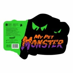 SUPER7 My Pet Monster ReAction - My Pet Monster (Orange/Black) [Boodega '22] -SUPER7 SHOP RE MyPetMonster W1 MyPetMonster Orange Black backofCard 2048