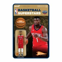 SUPER7 NBA Supersports Figure Wave 3 - Zion Williamson (Pelicans) [Red Statement]